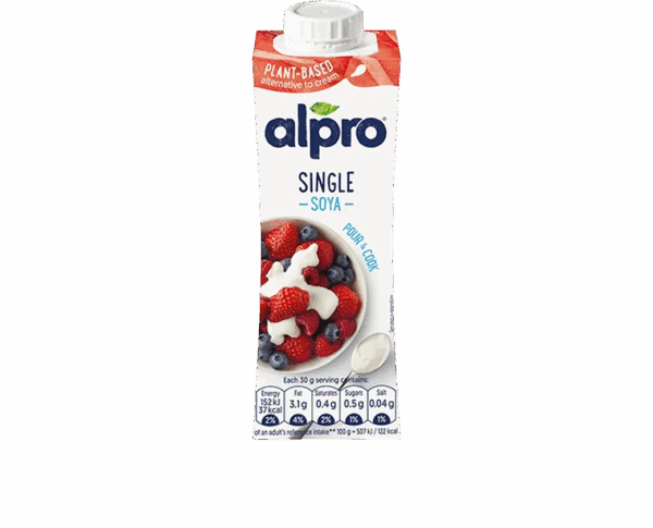 Alpro Soya Cuisine Single Chilled